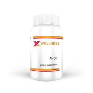 AHCC is a natural substance made from mushrooms that helps boost the body's immune system.