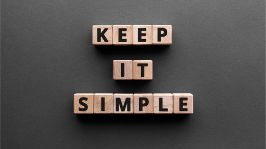Let’s Keep It Simple, Shall We?